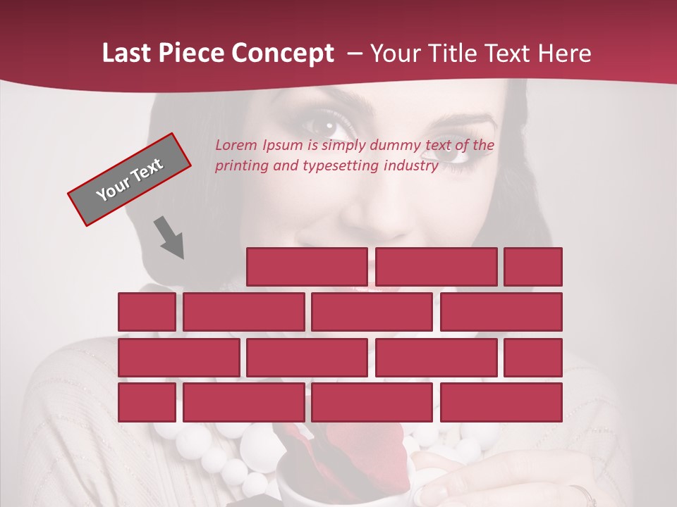 Beauty Smart Mystery PowerPoint Template