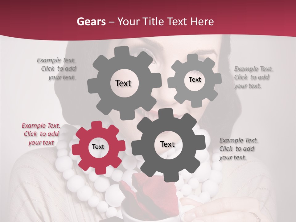 Beauty Smart Mystery PowerPoint Template