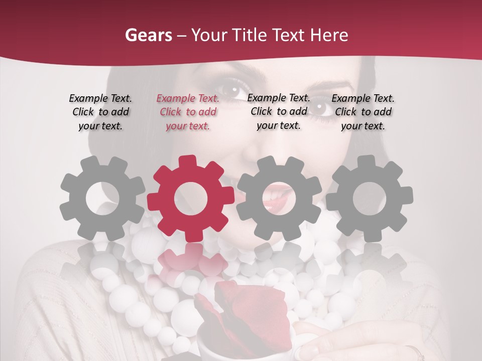 Beauty Smart Mystery PowerPoint Template