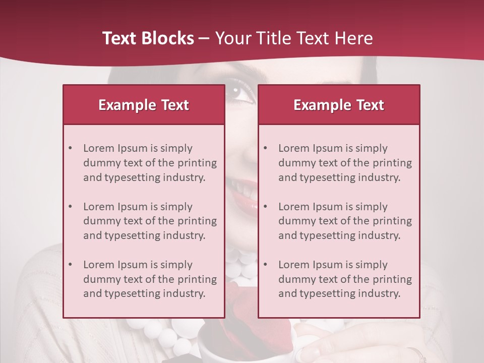 Beauty Smart Mystery PowerPoint Template