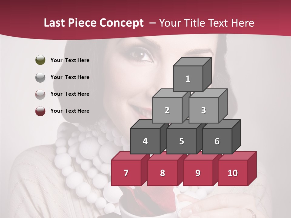 Beauty Smart Mystery PowerPoint Template
