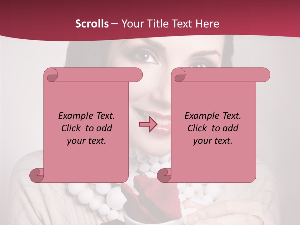 Beauty Smart Mystery PowerPoint Template