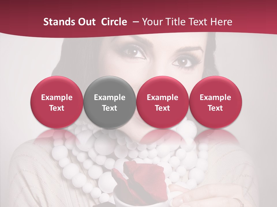 Beauty Smart Mystery PowerPoint Template