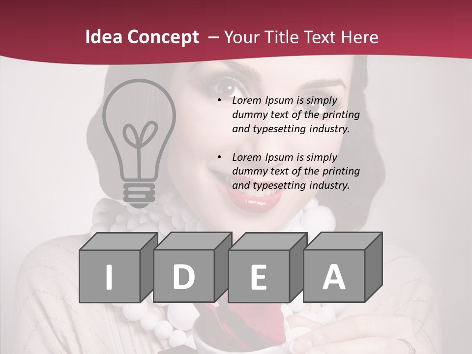 Beauty Smart Mystery PowerPoint Template