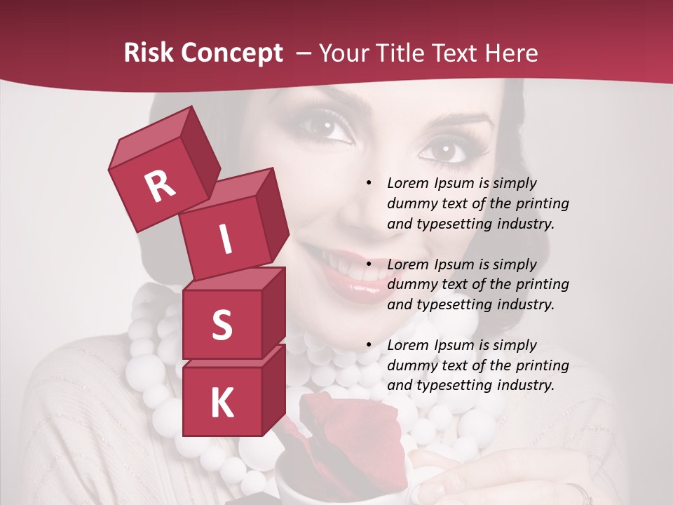 Beauty Smart Mystery PowerPoint Template