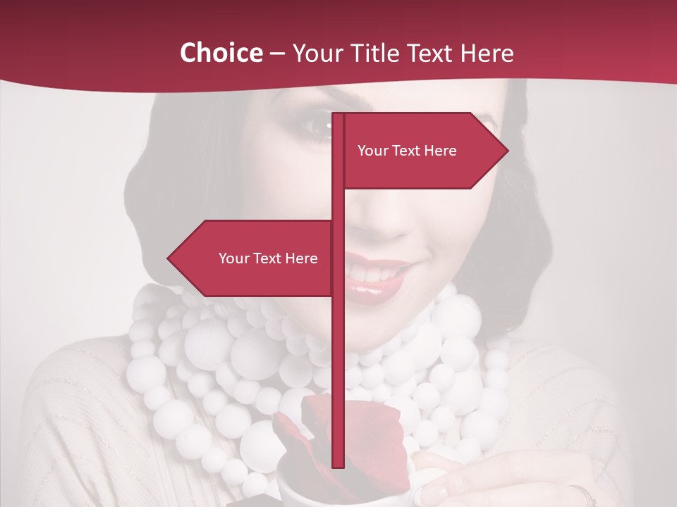 Beauty Smart Mystery PowerPoint Template