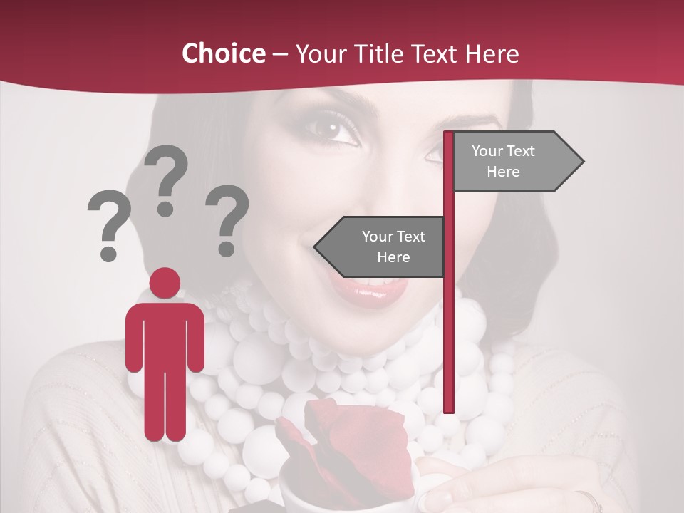 Beauty Smart Mystery PowerPoint Template