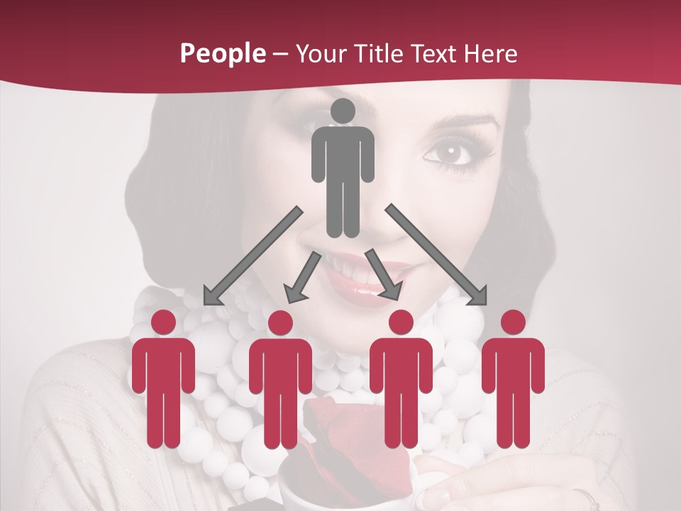 Beauty Smart Mystery PowerPoint Template