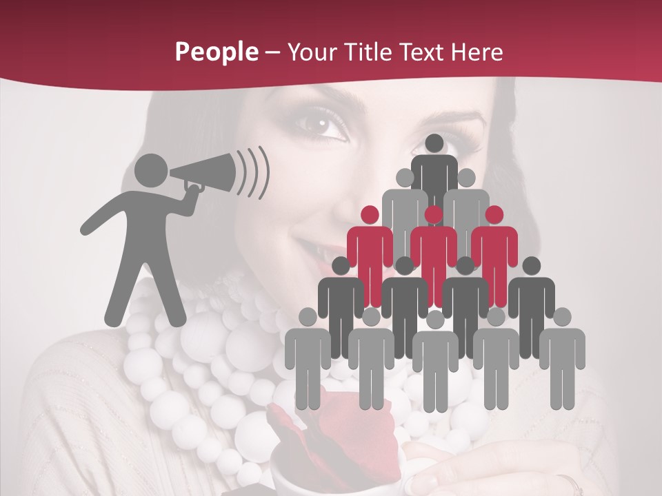 Beauty Smart Mystery PowerPoint Template