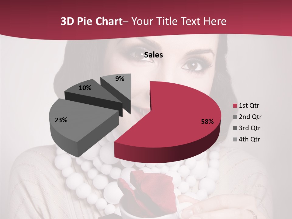 Beauty Smart Mystery PowerPoint Template