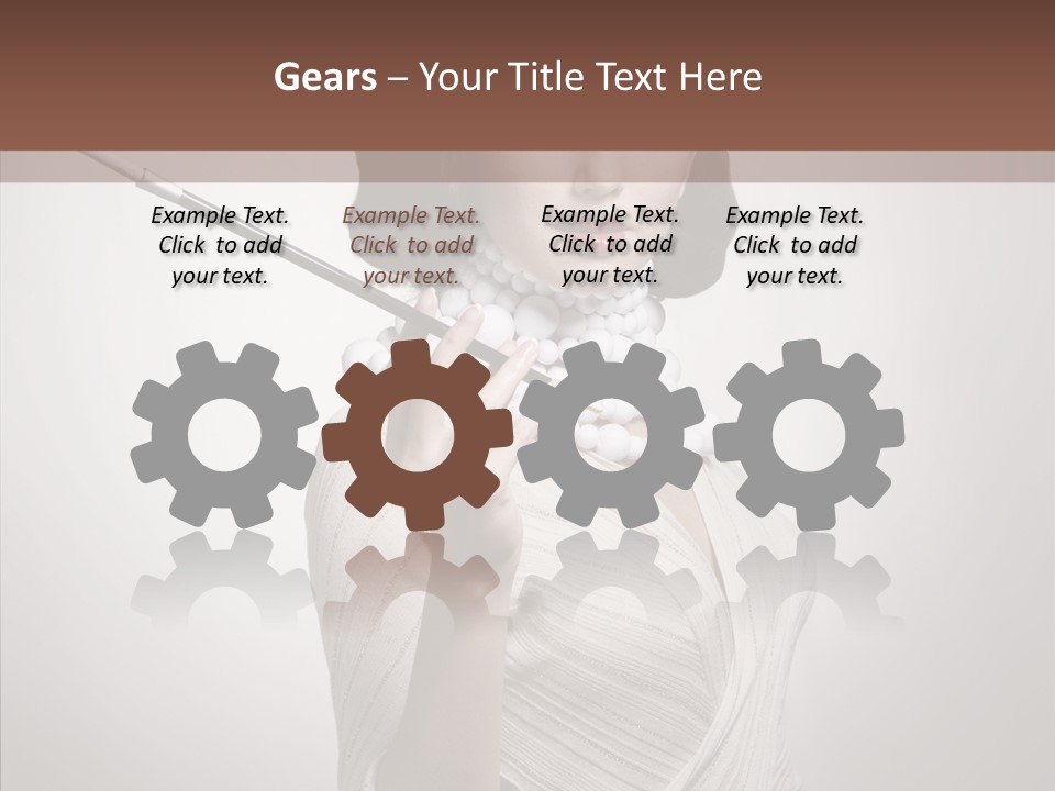 Holder Elegant Charming PowerPoint Template