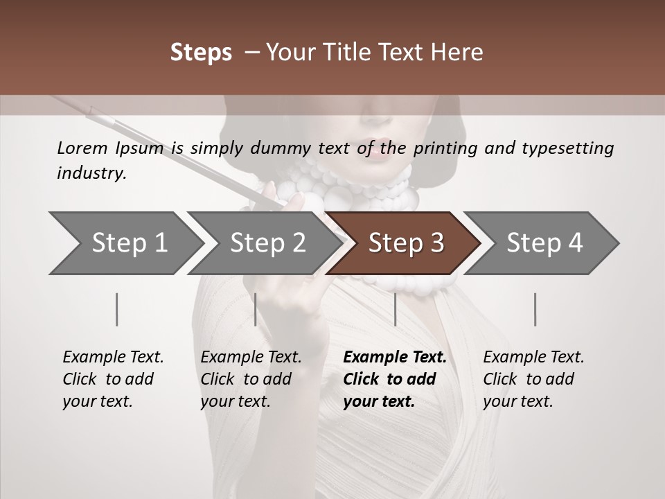 Holder Elegant Charming PowerPoint Template