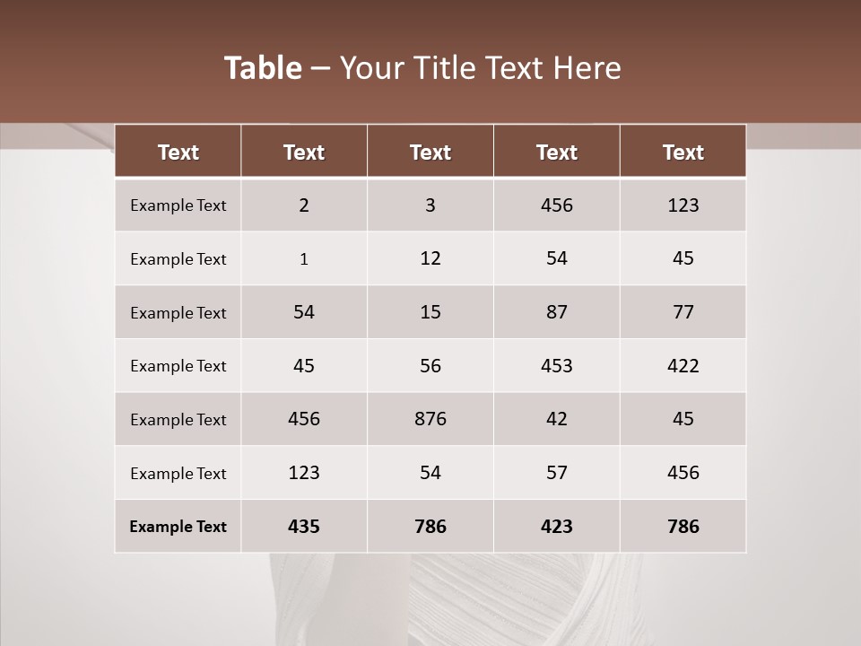 Holder Elegant Charming PowerPoint Template