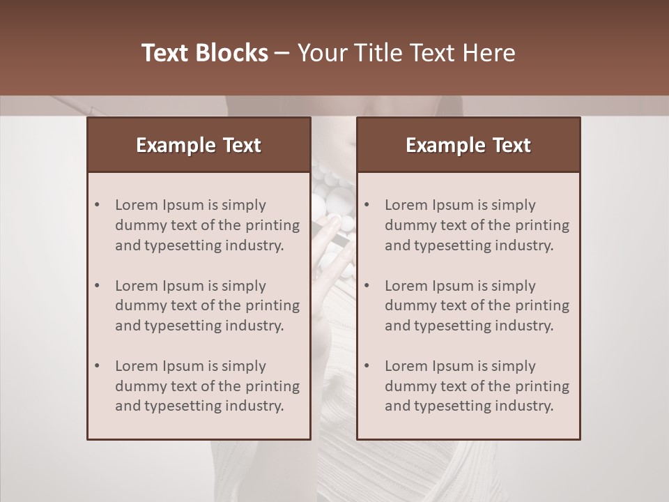 Holder Elegant Charming PowerPoint Template