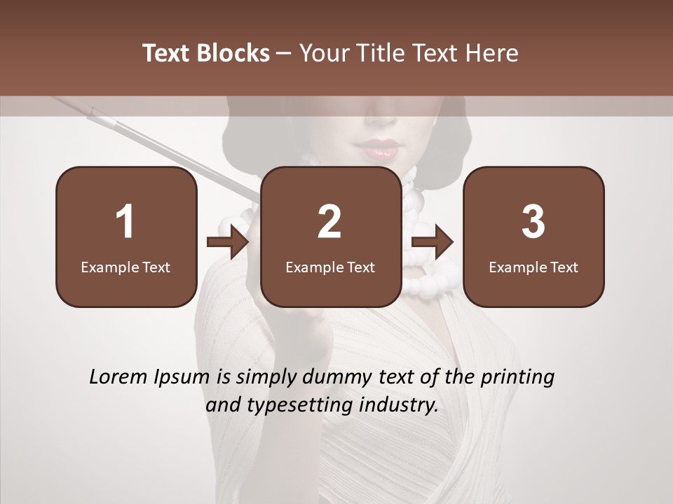 Holder Elegant Charming PowerPoint Template