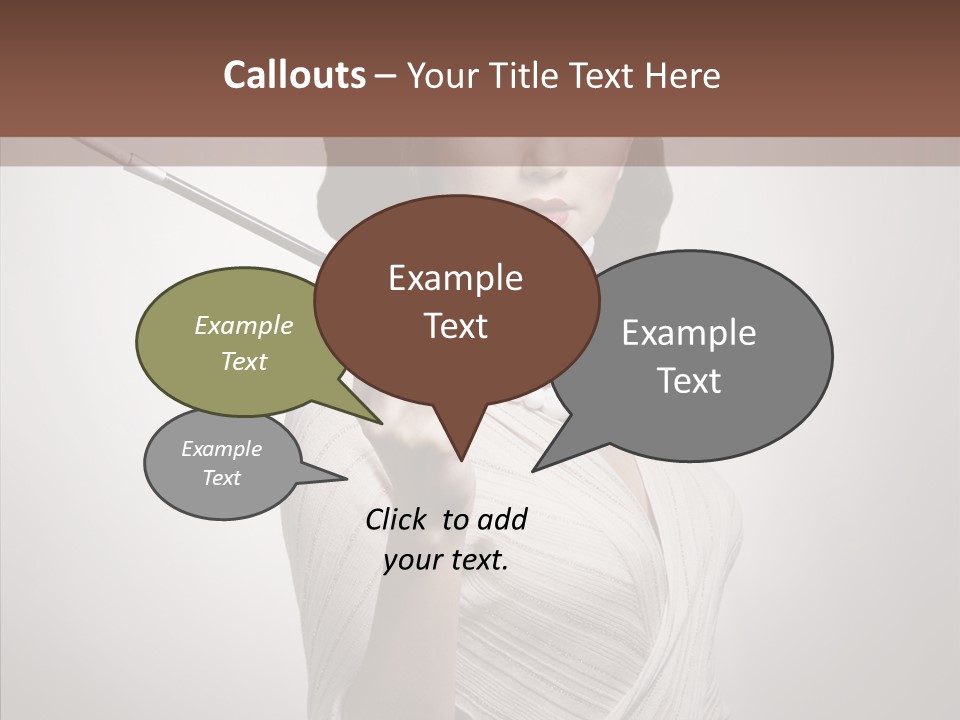 Holder Elegant Charming PowerPoint Template