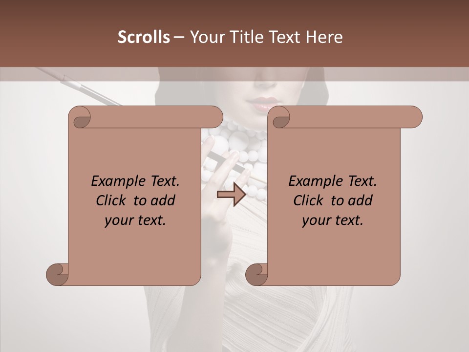 Holder Elegant Charming PowerPoint Template