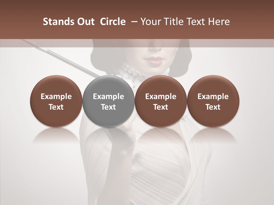 Holder Elegant Charming PowerPoint Template
