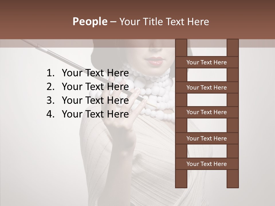 Holder Elegant Charming PowerPoint Template