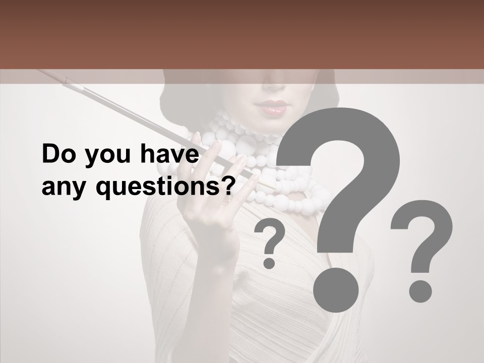 Holder Elegant Charming PowerPoint Template