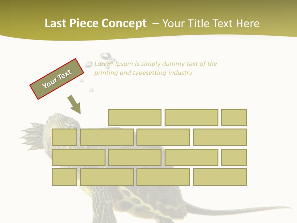 Fin Fluid Freshness PowerPoint Template