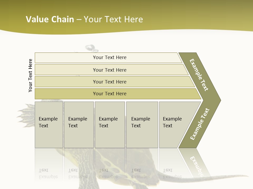 Fin Fluid Freshness PowerPoint Template