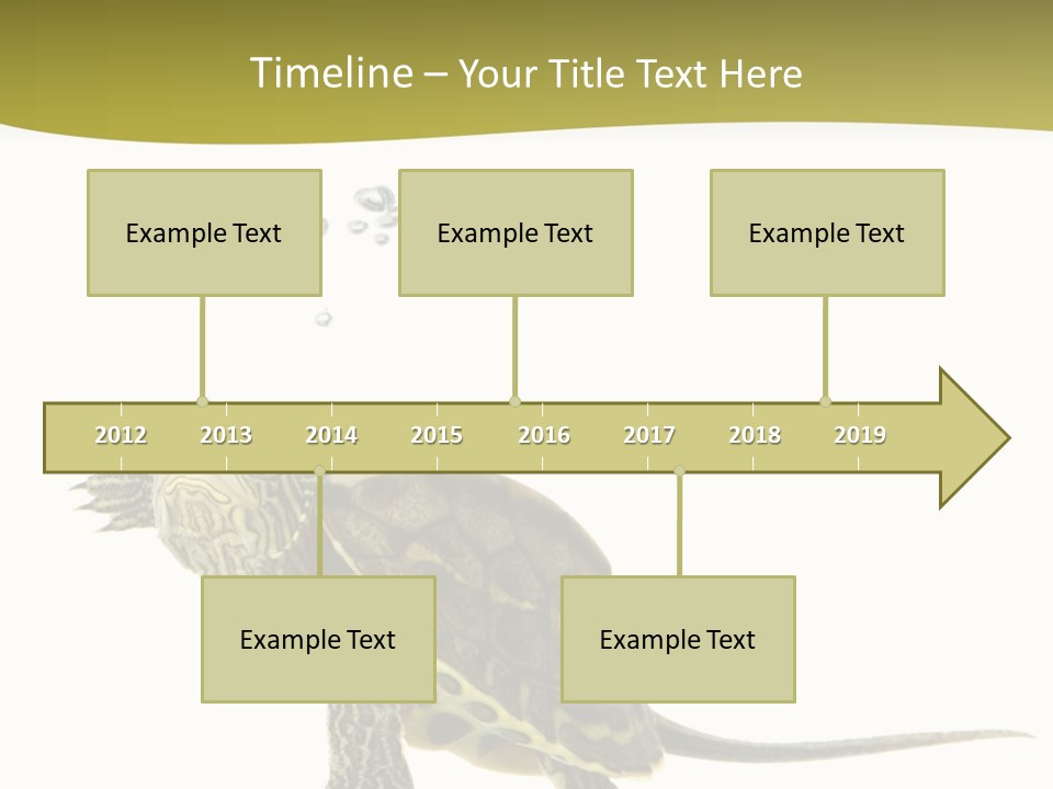 Fin Fluid Freshness PowerPoint Template