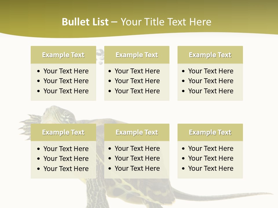 Fin Fluid Freshness PowerPoint Template