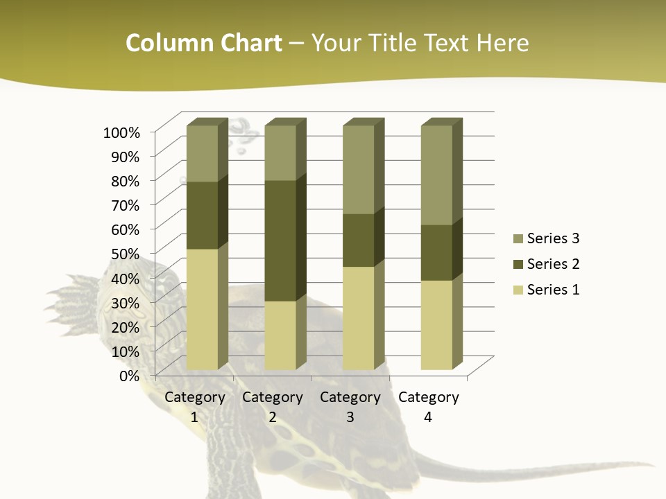 Fin Fluid Freshness PowerPoint Template
