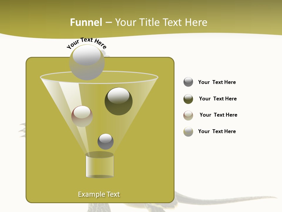 Fin Fluid Freshness PowerPoint Template
