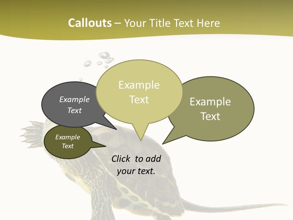 Fin Fluid Freshness PowerPoint Template