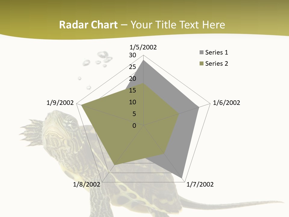 Fin Fluid Freshness PowerPoint Template