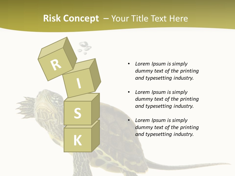 Fin Fluid Freshness PowerPoint Template