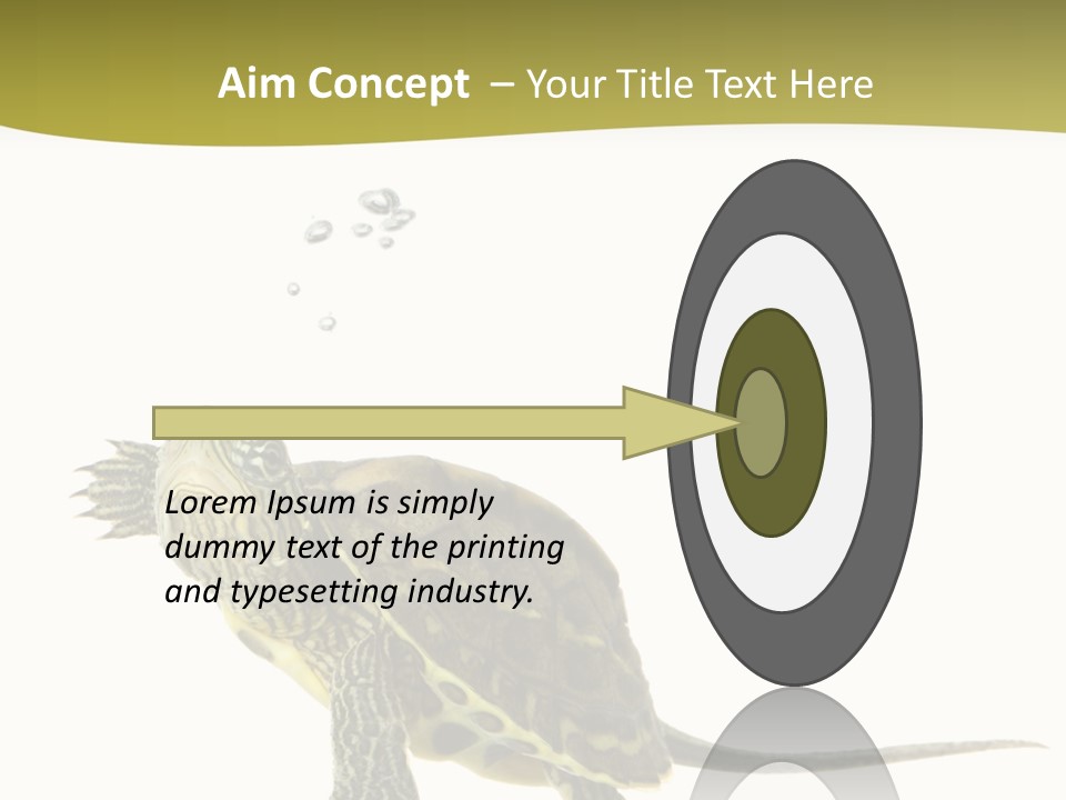 Fin Fluid Freshness PowerPoint Template