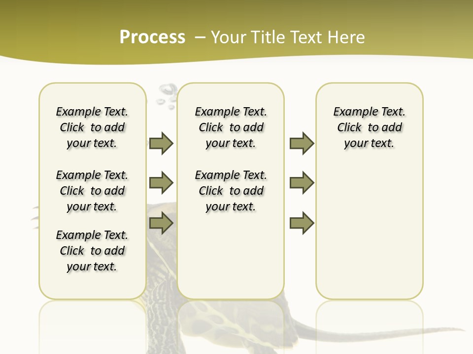 Fin Fluid Freshness PowerPoint Template
