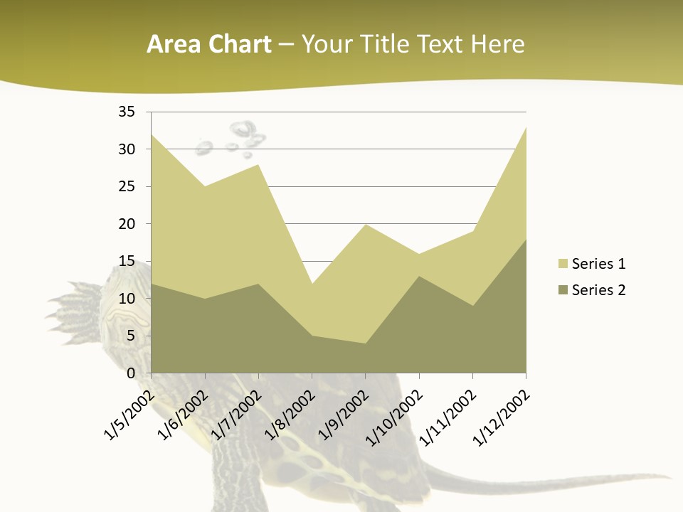 Fin Fluid Freshness PowerPoint Template