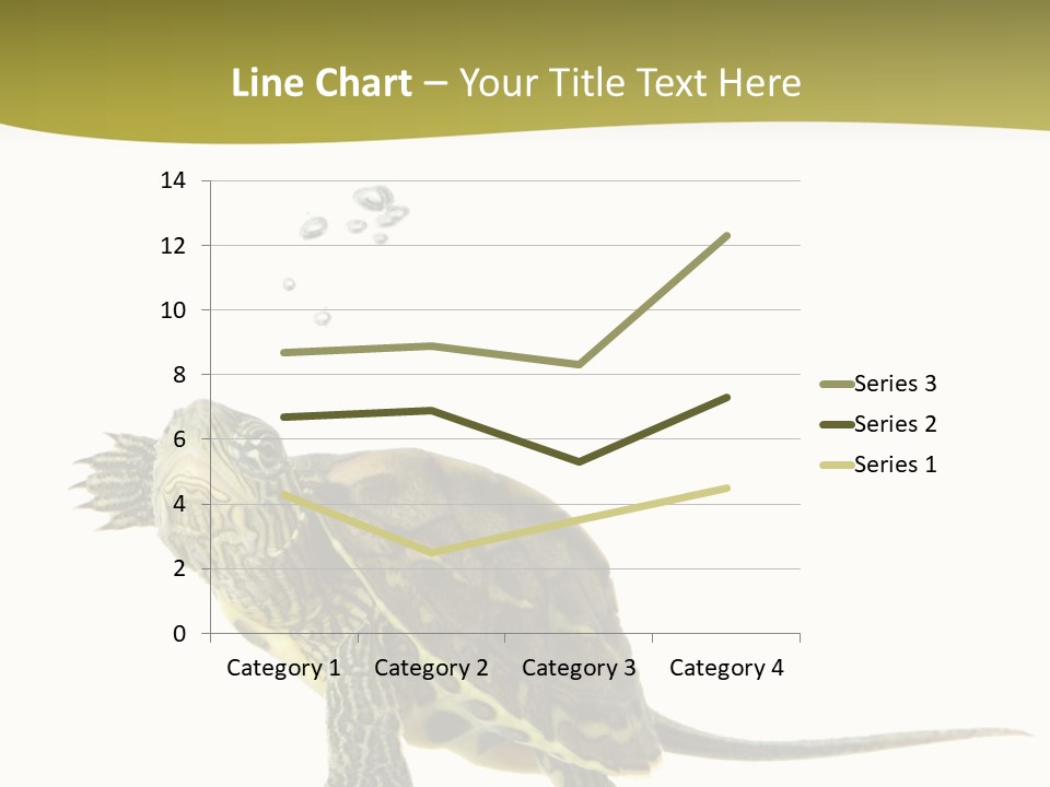 Fin Fluid Freshness PowerPoint Template