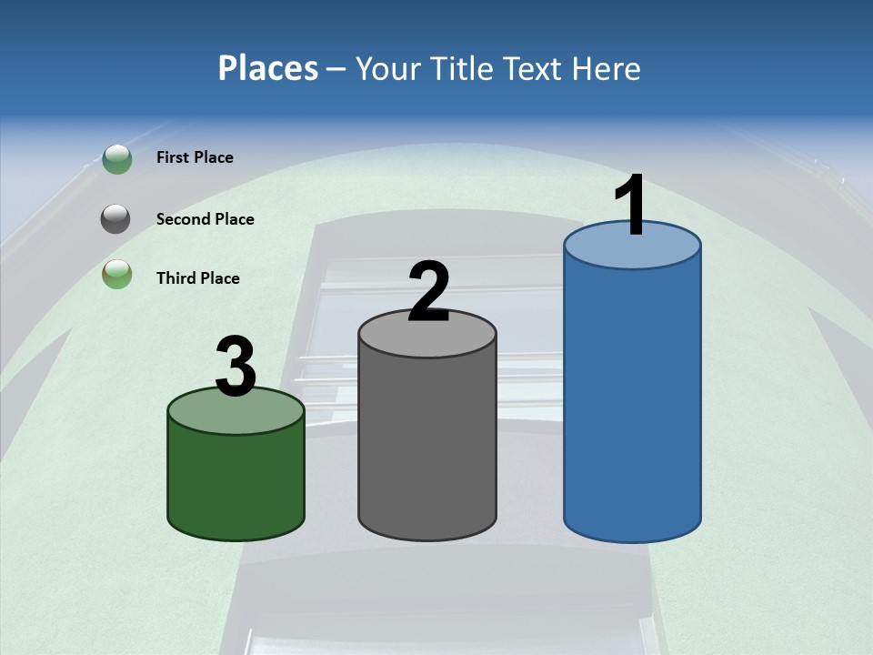 Wall High Exterior PowerPoint Template