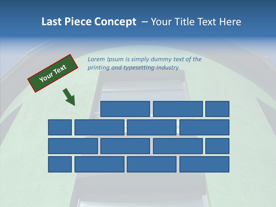 Wall High Exterior PowerPoint Template