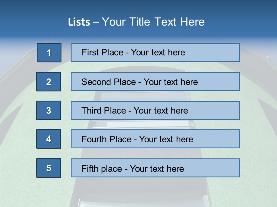 Wall High Exterior PowerPoint Template