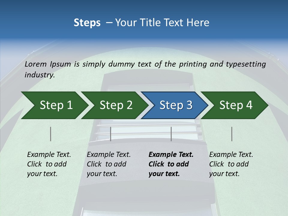 Wall High Exterior PowerPoint Template