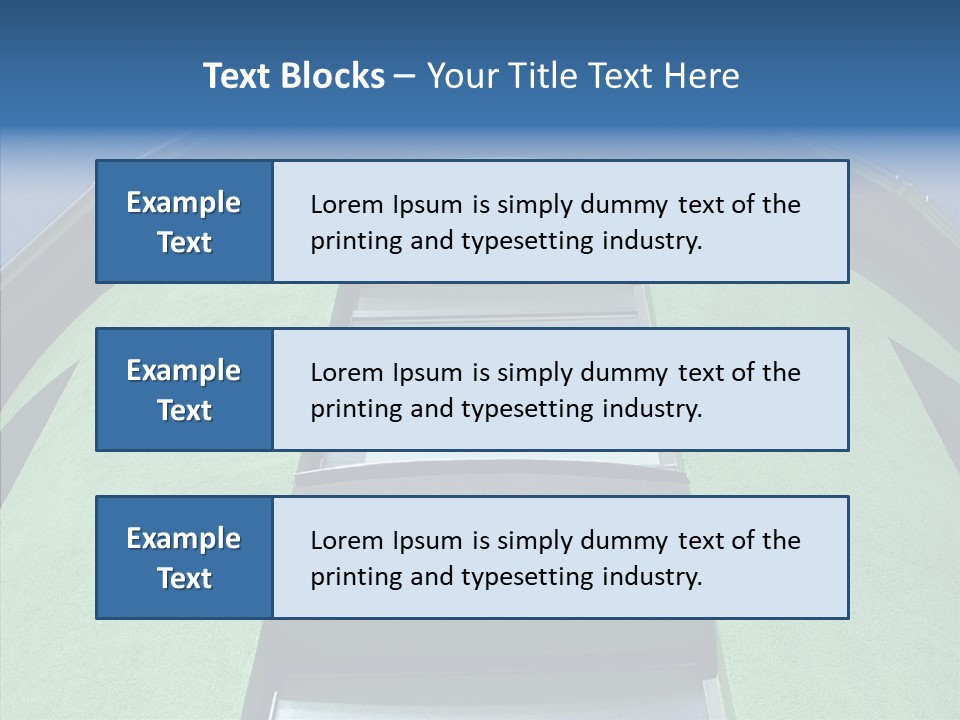 Wall High Exterior PowerPoint Template