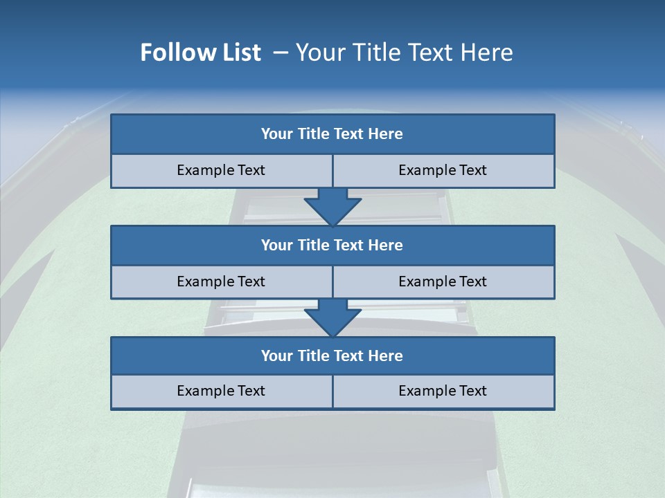 Wall High Exterior PowerPoint Template