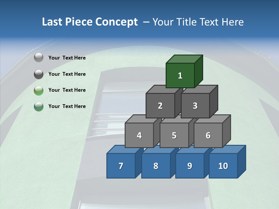 Wall High Exterior PowerPoint Template