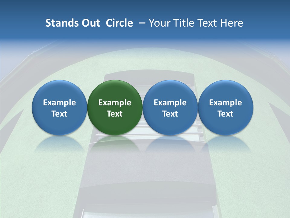 Wall High Exterior PowerPoint Template