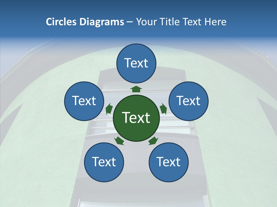 Wall High Exterior PowerPoint Template