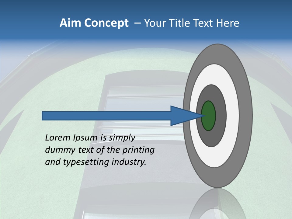 Wall High Exterior PowerPoint Template