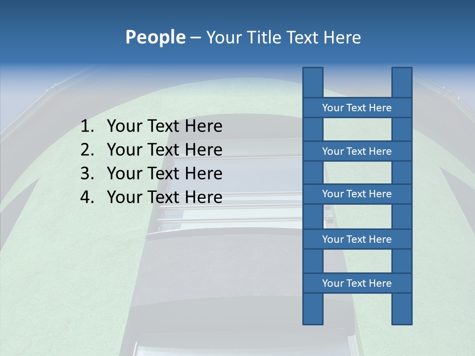 Wall High Exterior PowerPoint Template
