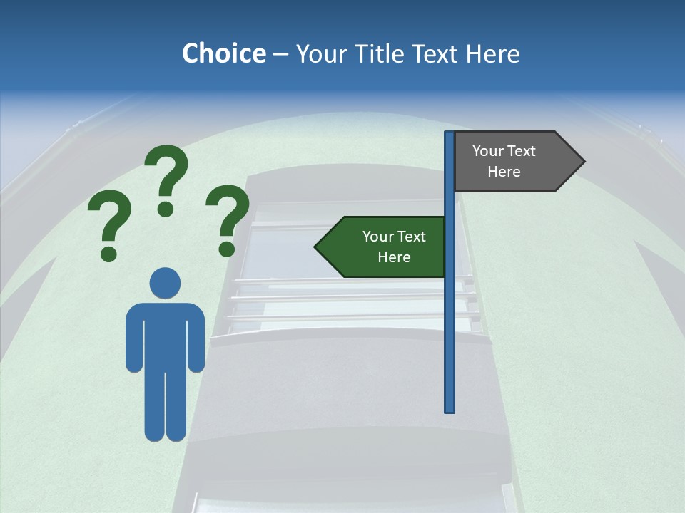 Wall High Exterior PowerPoint Template