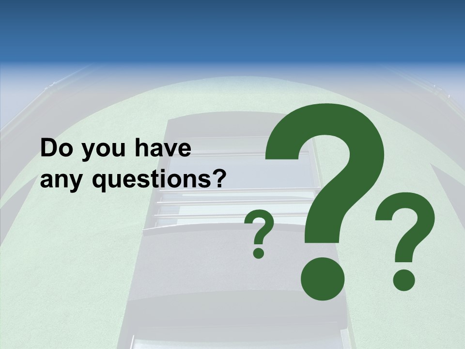 Wall High Exterior PowerPoint Template